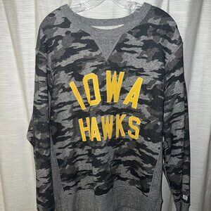 Iowa Hawkeyes - Camo Crewneck - SIze LG